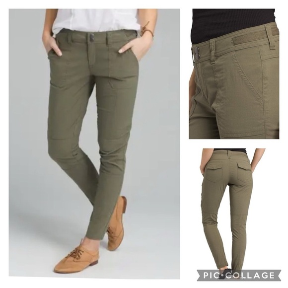 prAna Essex Hiking Cargo Pants Women’s size 8
